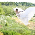 Photography courses and workshops - flying bride